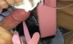 “吃完棒棒一会吃屁眼啊”对白淫ying荡网上买来一堆情趣SM道具给小贱货换上大战三百回合小骚.货异常的兴奋流了好多水